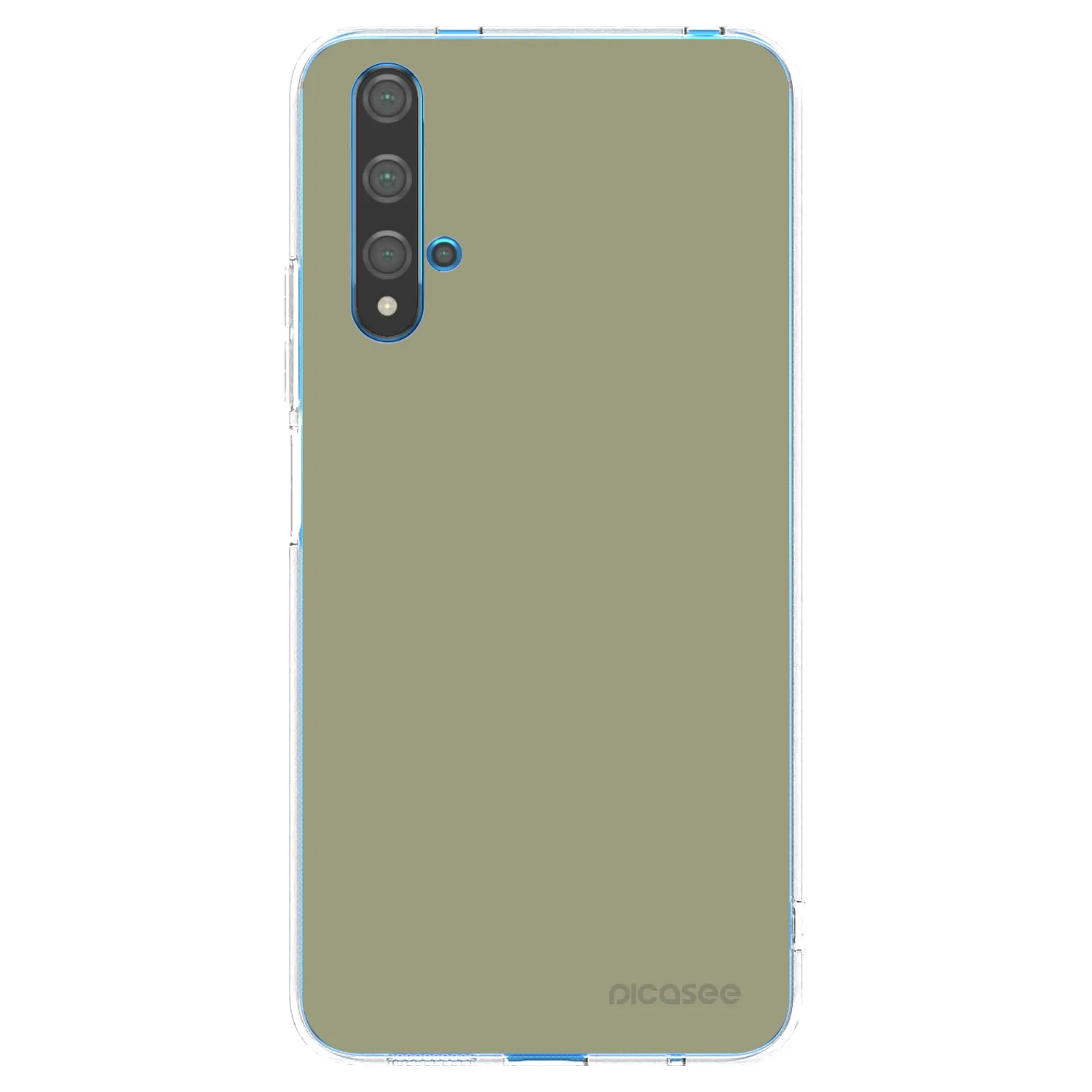 Picasee Huawei Nova 5T Hülle - Transparentes Silikon - Dewy Dawn