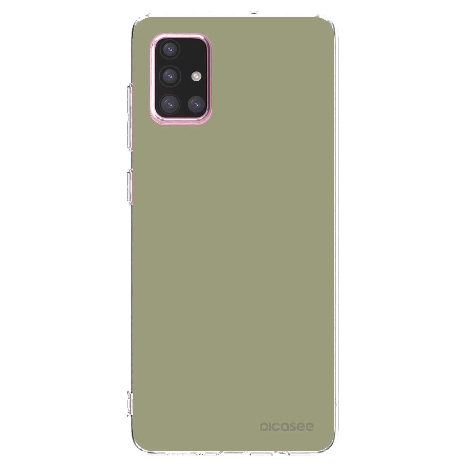 Picasee Samsung Galaxy A71 A715F Hülle - Transparentes Silikon - Dewy Dawn