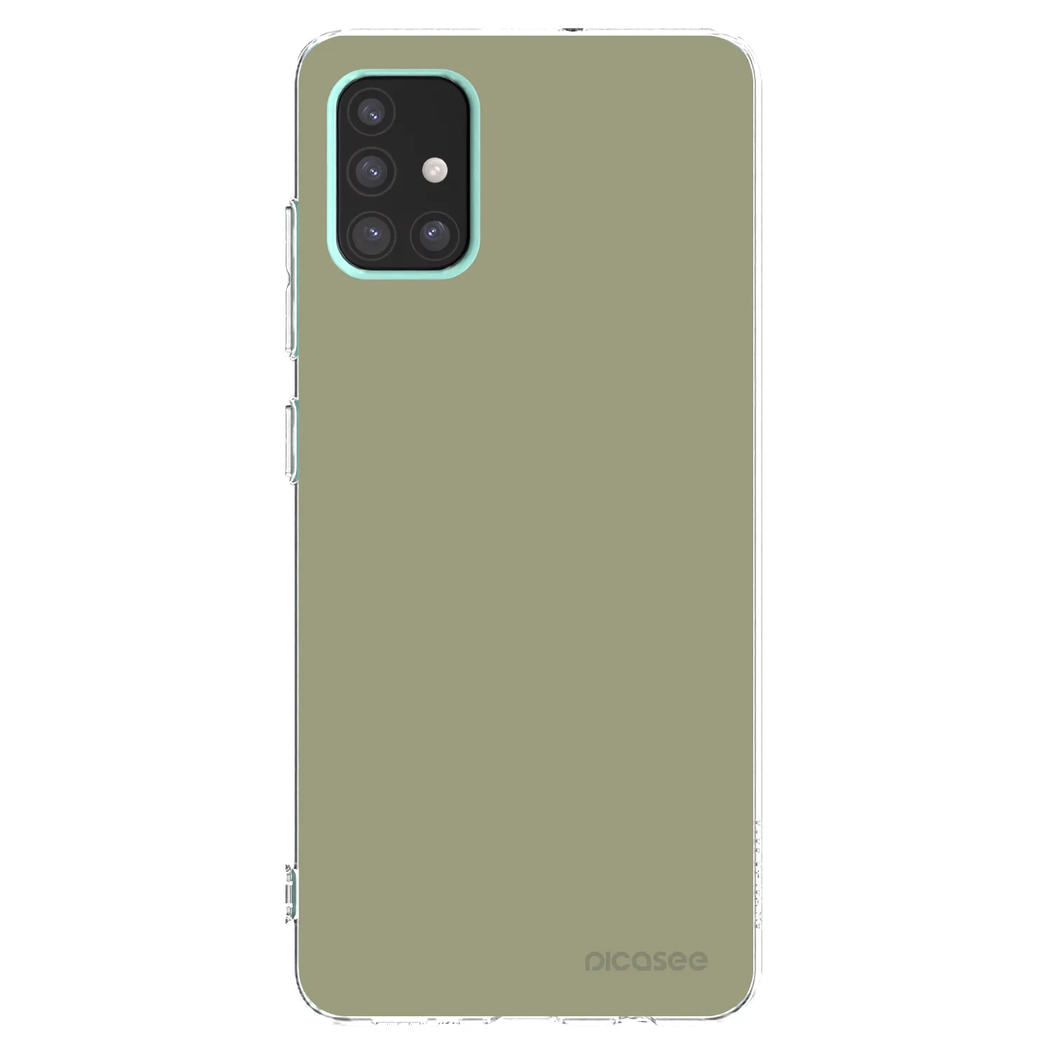 Picasee Samsung Galaxy A51 A515F Hülle - Transparentes Silikon - Dewy Dawn