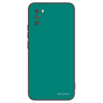 Picasee Xiaomi Poco M3 Hülle - Schwarzes Silikon - Emerald Mist