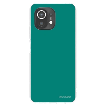 Picasee Xiaomi Mi 11 Hülle - Transparentes Silikon - Emerald Mist