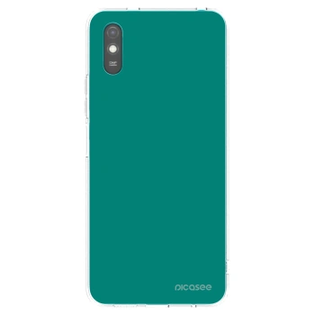 Picasee Xiaomi Redmi 9AT Hülle - Transparentes Silikon - Emerald Mist