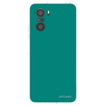 Picasee Xiaomi Poco F3 Hülle - Transparentes Silikon - Emerald Mist