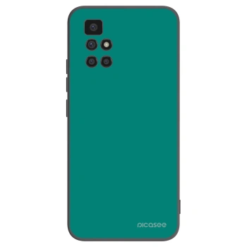 Picasee Xiaomi Redmi 10 Hülle - Schwarzes Silikon - Emerald Mist