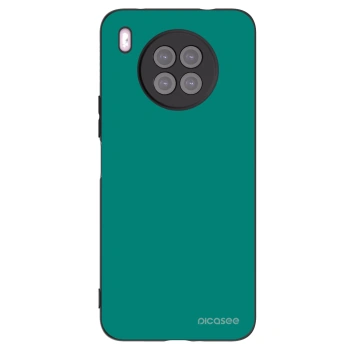 Picasee Huawei Nova 8i Hülle - Schwarzes Silikon - Emerald Mist