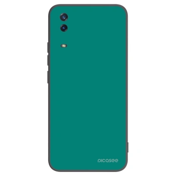 Picasee Vivo Y11s Hülle - Schwarzes Silikon - Emerald Mist