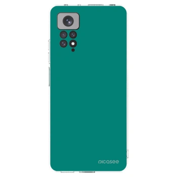 Picasee Xiaomi Redmi Note 11 Hülle - Transparentes Silikon - Emerald Mist