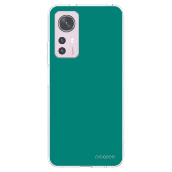 Picasee Xiaomi 12 Hülle - Transparentes Silikon - Emerald Mist