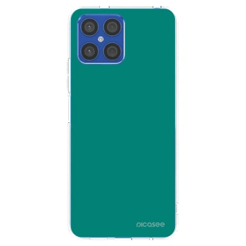 Picasee Honor X8 4G Hülle - Transparentes Silikon - Emerald Mist