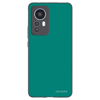 Picasee Xiaomi 12T Hülle - Schwarzes Silikon - Emerald Mist