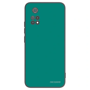 Picasee Xiaomi Poco M4 Pro Hülle - Schwarzes Silikon - Emerald Mist