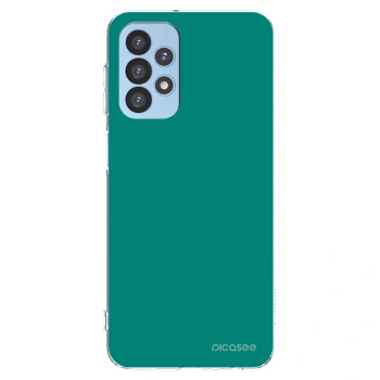 Picasee Samsung Galaxy A23 A235F 4G Hülle - Transparentes Silikon - Emerald Mist