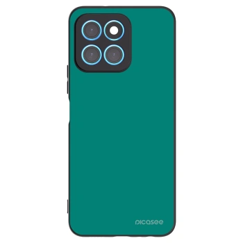 Picasee Honor X8 5G Hülle - Schwarzes Silikon - Emerald Mist