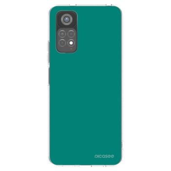 Picasee Xiaomi Redmi Note 11S 5G Hülle - Transparentes Silikon - Emerald Mist