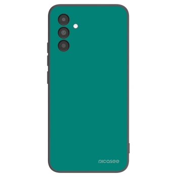 Picasee Samsung Galaxy A04s A047F Hülle - Schwarzes Silikon - Emerald Mist