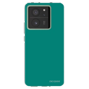 Picasee Xiaomi 13T Hülle - Transparentes Silikon - Emerald Mist