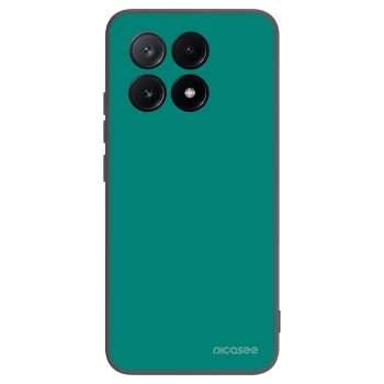 Picasee Xiaomi Poco X6 Pro Hülle - Schwarzes Silikon - Emerald Mist