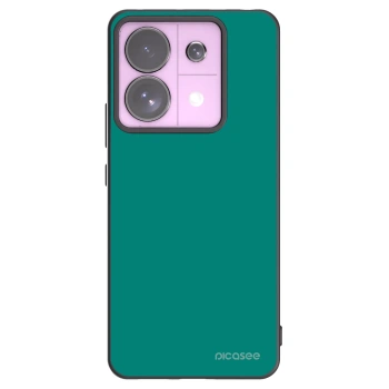 Picasee Xiaomi Redmi Note 13 Pro 5G Hülle - Schwarzes Silikon - Emerald Mist