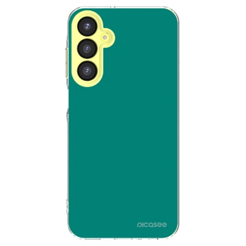 Picasee Samsung Galaxy A25 A256B 5G Hülle - Transparentes Silikon - Emerald Mist