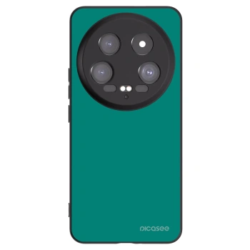 Picasee Xiaomi 14 Ultra Hülle - Schwarzes Silikon - Emerald Mist