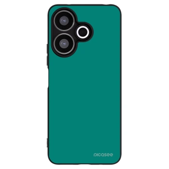 Picasee Xiaomi Redmi 13 4G Hülle - Schwarzes Silikon - Emerald Mist