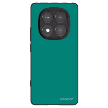 Picasee Xiaomi Redmi Note 14 Pro+ 5G Hülle - Schwarzes Silikon - Emerald Mist