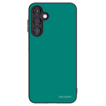 Picasee Samsung Galaxy A16 5G Hülle - Schwarzes Silikon - Emerald Mist