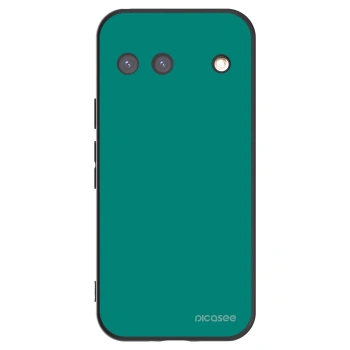 Picasee Google Pixel 9 Hülle - Schwarzes Silikon - Emerald Mist