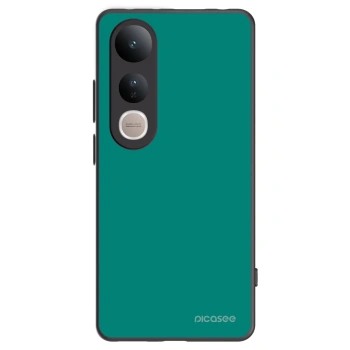 Picasee Vivo V50 Lite 5G Hülle - Schwarzes Silikon - Emerald Mist