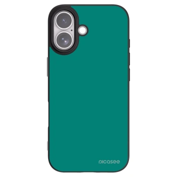 Picasee Apple iPhone 17 Hülle - Schwarzes Silikon - Emerald Mist