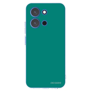 Picasee Xiaomi Redmi 15C 4G Hülle - Transparentes Silikon - Emerald Mist