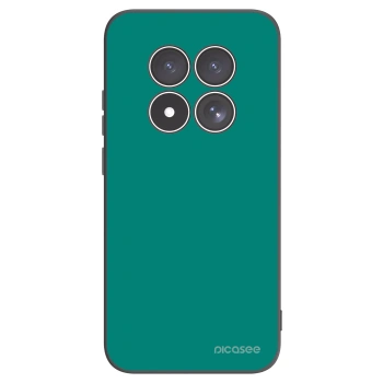 Picasee Xiaomi Redmi Note 15 Pro 5G Hülle - Schwarzes Silikon - Emerald Mist