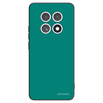 Picasee Xiaomi Redmi Note 15 5G Hülle - Schwarzes Silikon - Emerald Mist