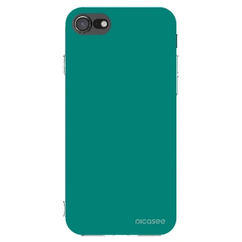 Picasee Apple iPhone 8 Hülle - Transparentes Silikon - Emerald Mist
