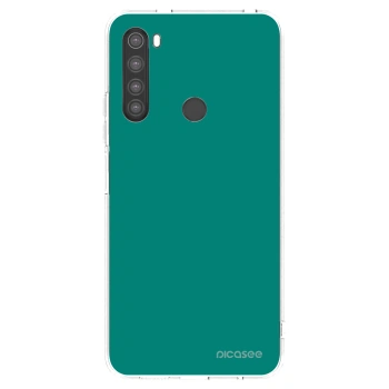 Picasee Xiaomi Redmi Note 8 Hülle - Transparentes Silikon - Emerald Mist