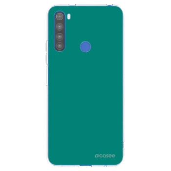 Picasee Xiaomi Redmi Note 8T Hülle - Transparentes Silikon - Emerald Mist