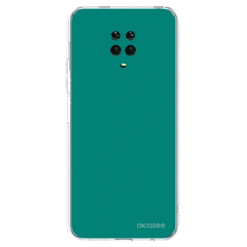 Picasee Xiaomi Redmi Note 9 Pro Hülle - Transparentes Silikon - Emerald Mist