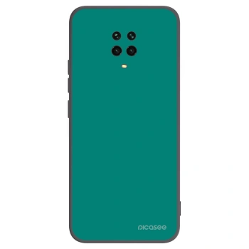 Picasee Xiaomi Redmi Note 9 Pro Hülle - Schwarzes Silikon - Emerald Mist