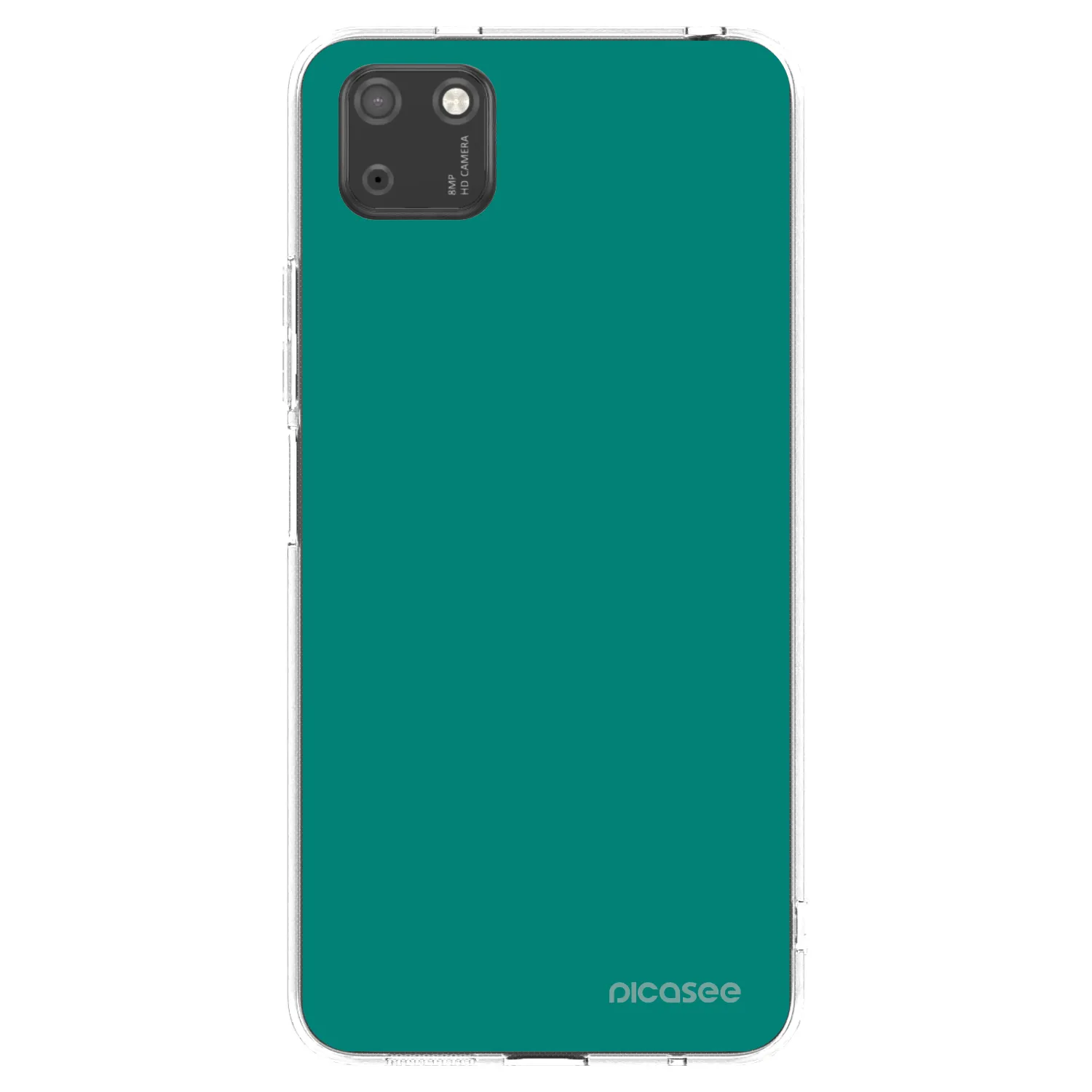 Picasee Huawei Y5P Hülle - Transparentes Silikon - Emerald Mist