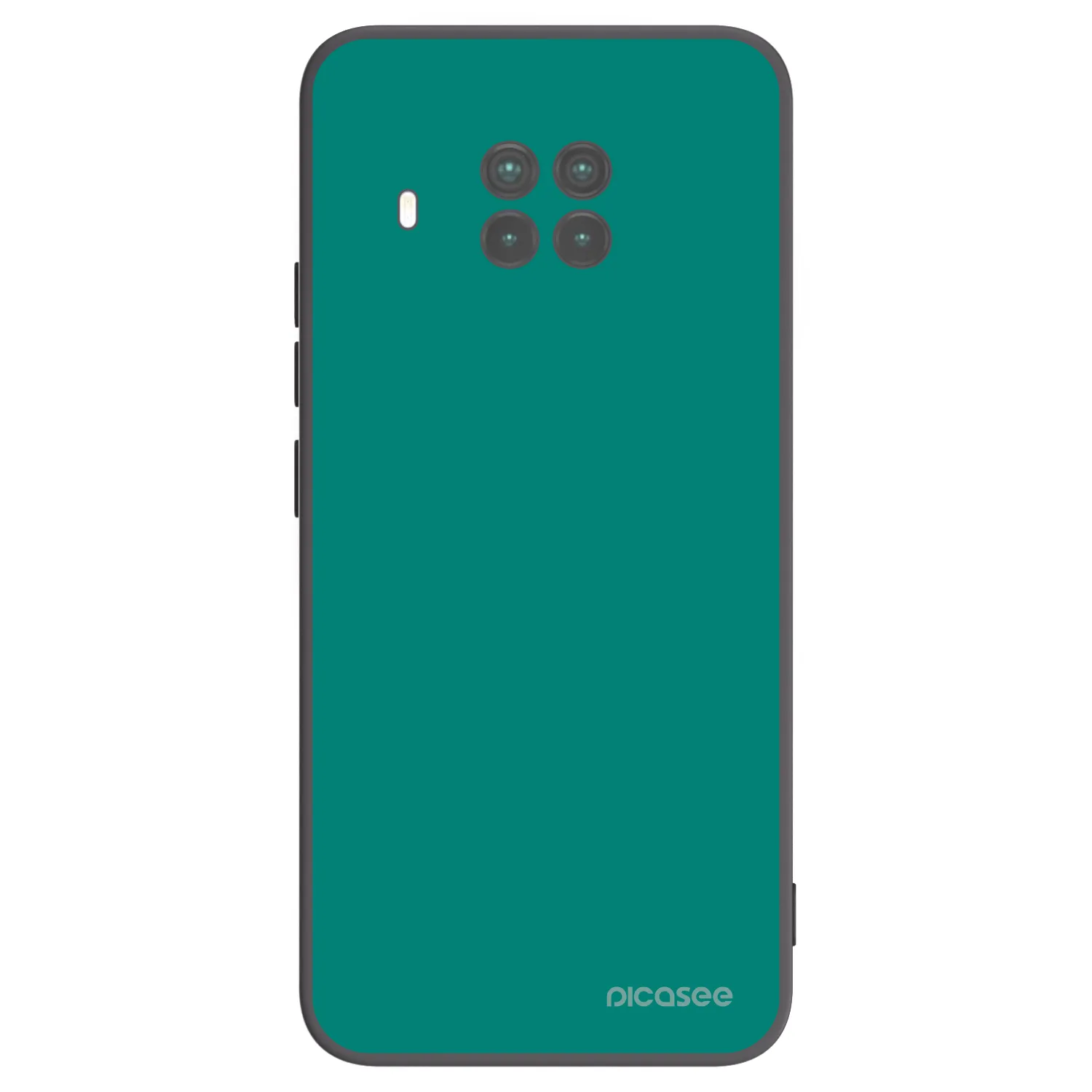 Picasee Xiaomi Mi 10T Lite Hülle - Schwarzes Silikon - Emerald Mist