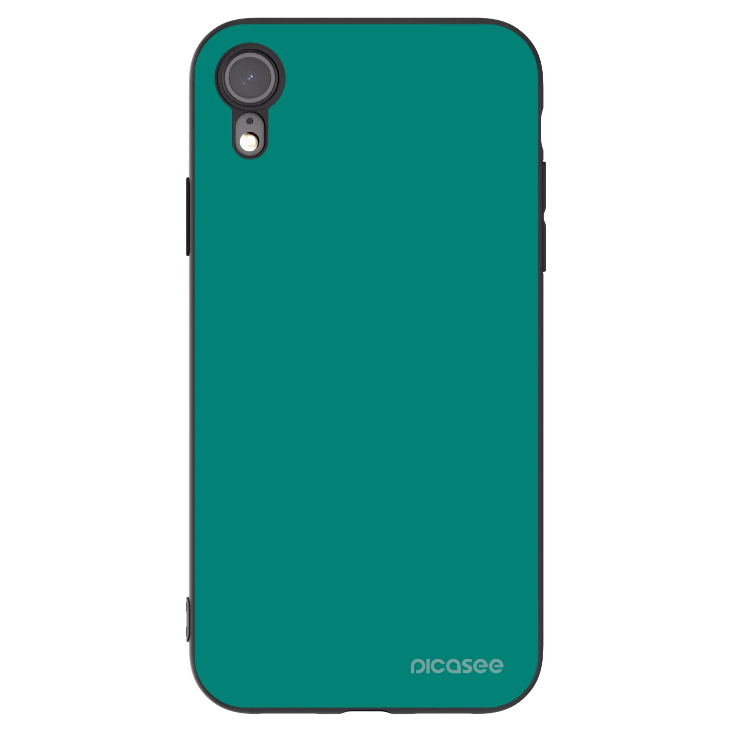 Picasee Apple iPhone 6 Plus/6S Plus Hülle - Schwarzes Silikon - Emerald Mist