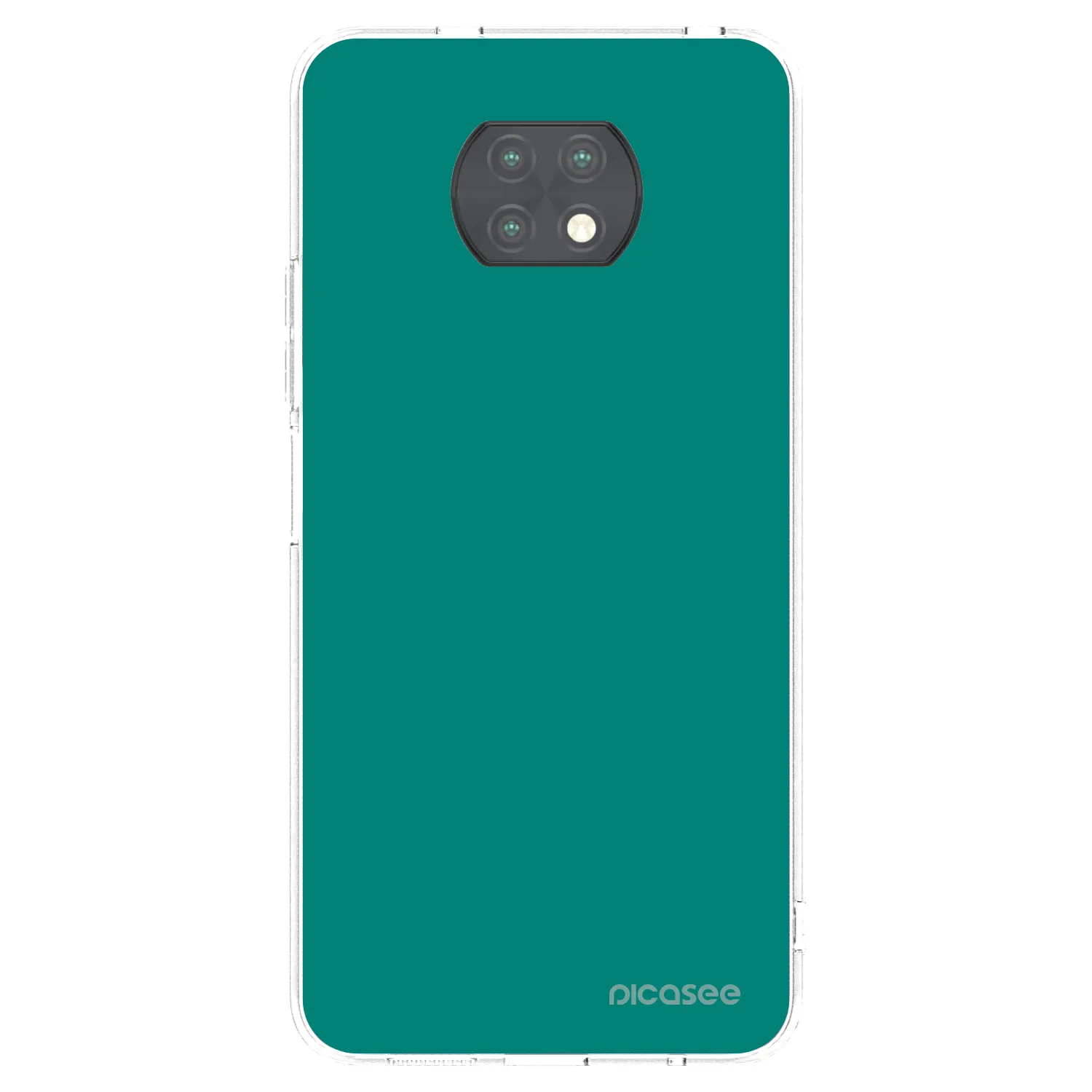 Picasee Xiaomi Redmi Note 9T Hülle - Transparentes Silikon - Emerald Mist