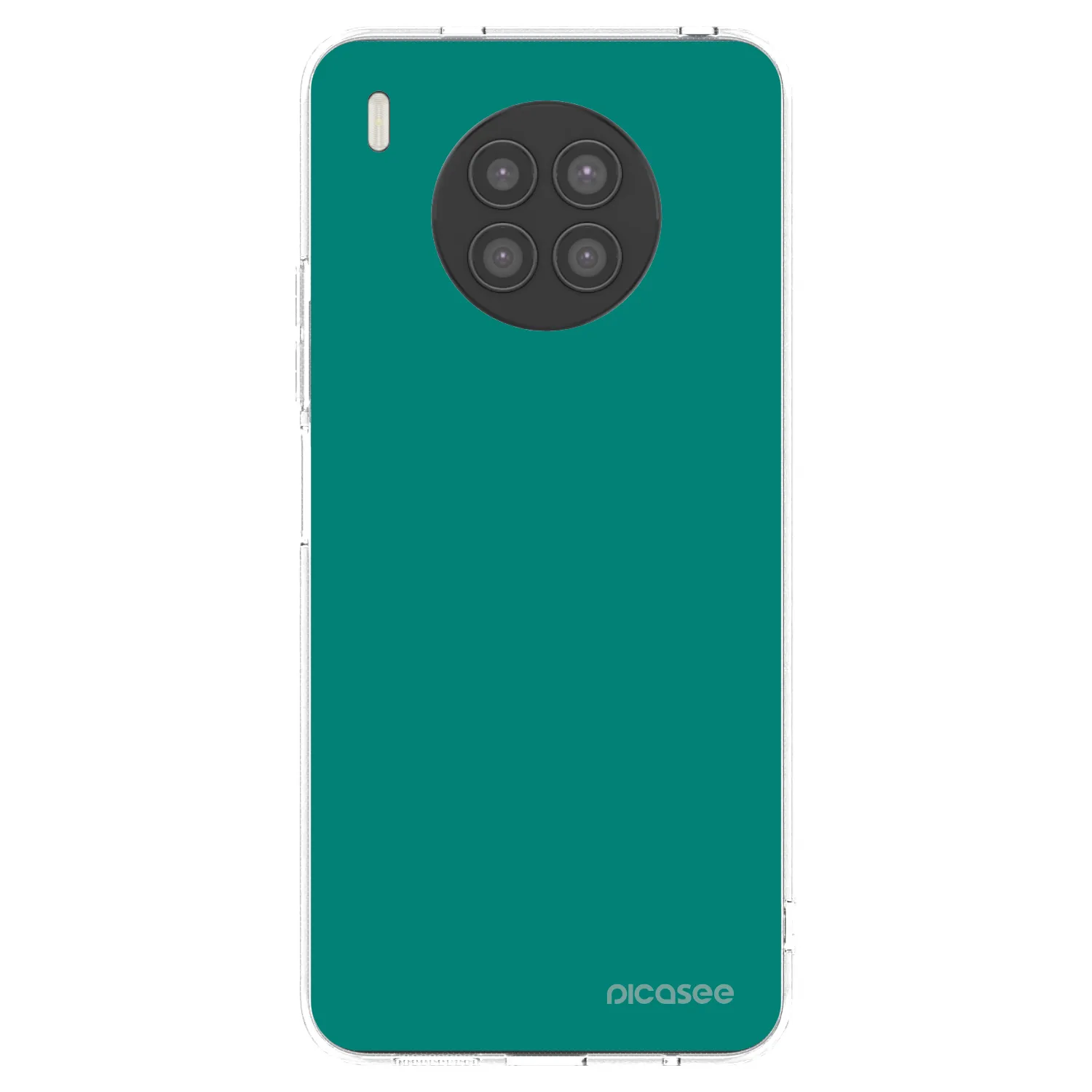 Picasee Huawei Nova 8i Hülle - Transparentes Silikon - Emerald Mist