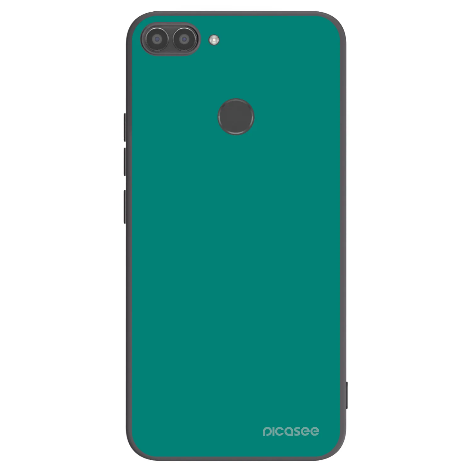 Picasee Huawei P Smart Hülle - Schwarzes Silikon - Emerald Mist