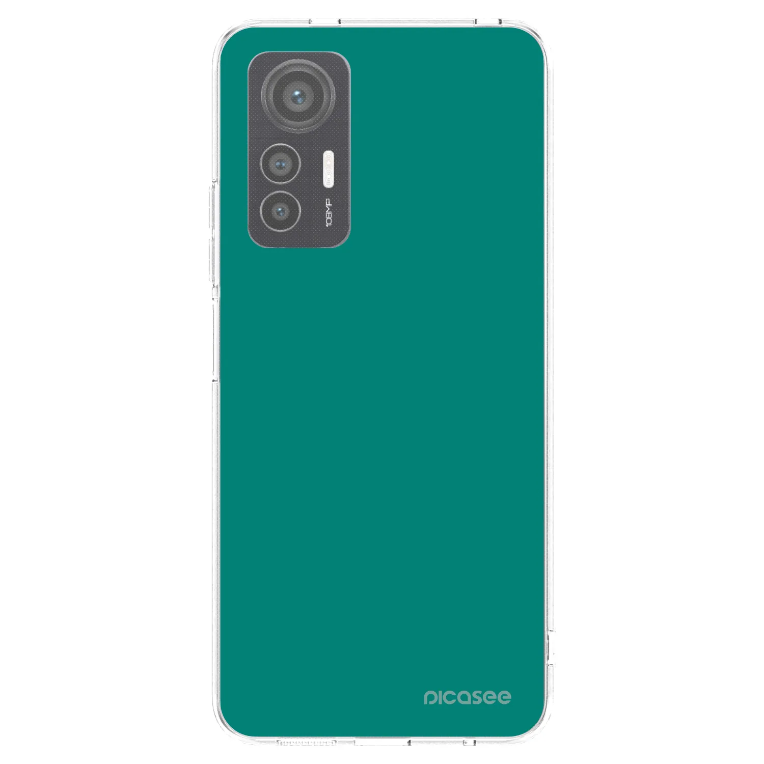 Picasee Xiaomi 12 Lite Hülle - Transparentes Silikon - Emerald Mist