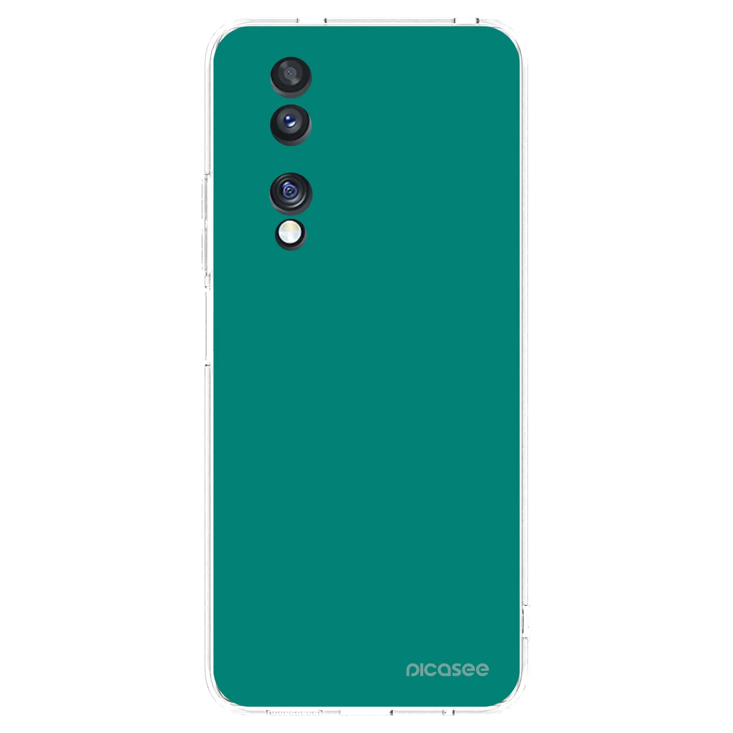 Picasee Honor 70 Hülle - Transparentes Silikon - Emerald Mist