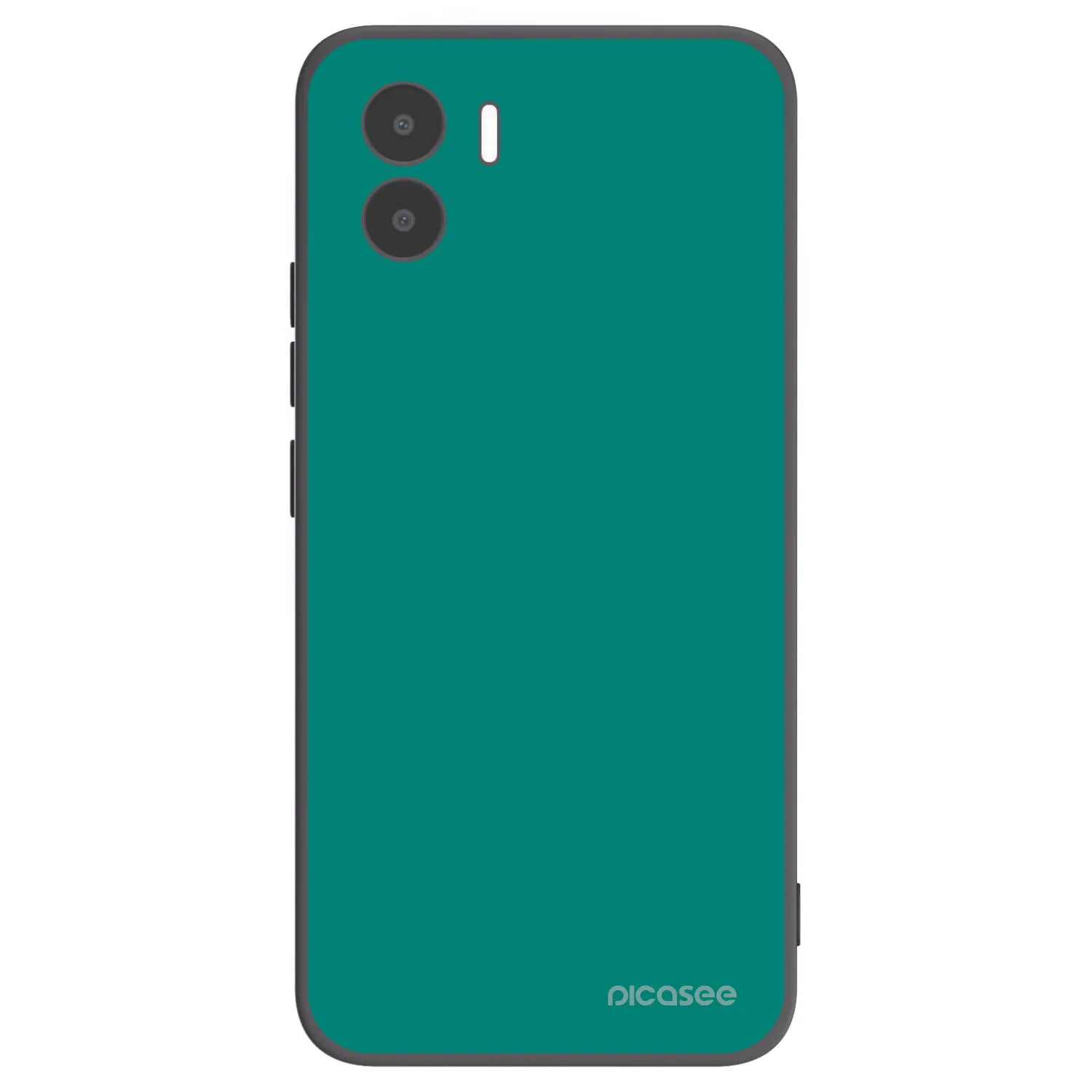 Picasee Xiaomi Redmi A1 Hülle - Schwarzes Silikon - Emerald Mist