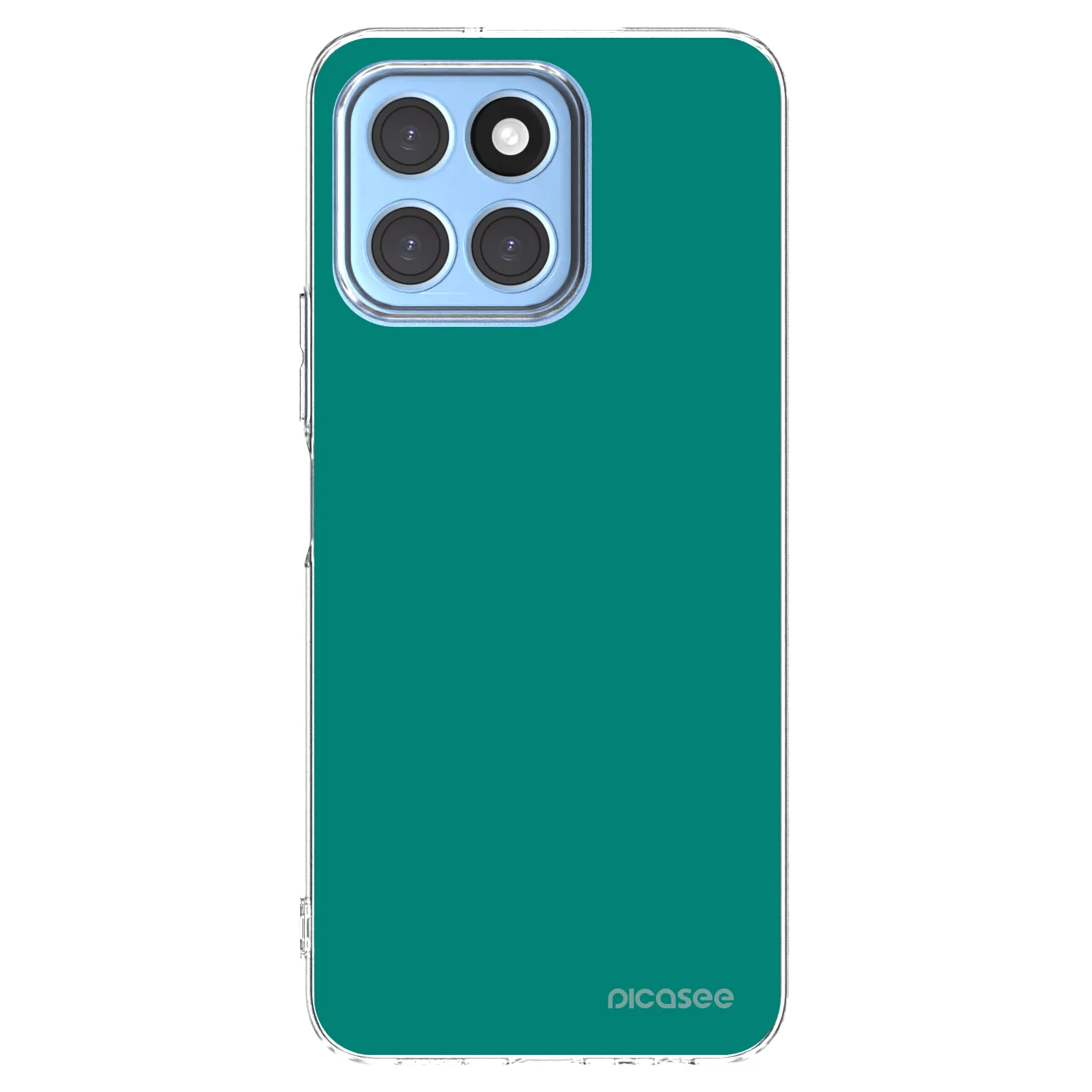 Picasee Honor X8 5G Hülle - Transparentes Silikon - Emerald Mist