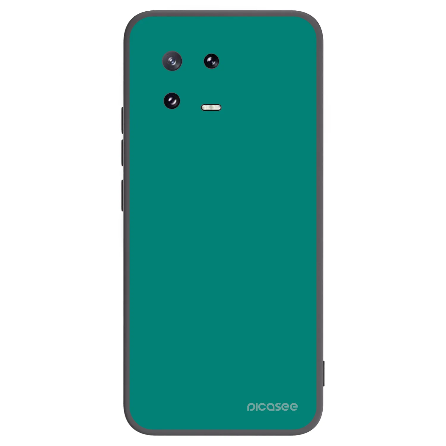 Picasee Xiaomi 13 Pro Hülle - Schwarzes Silikon - Emerald Mist