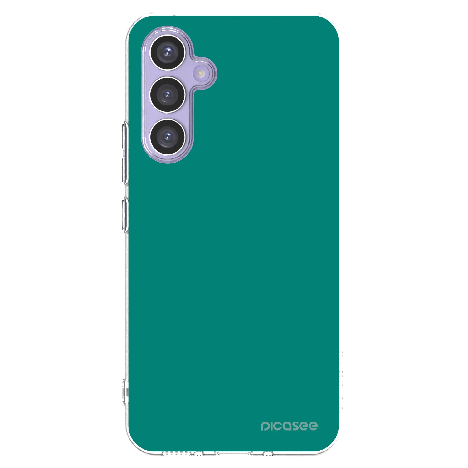 Picasee Samsung Galaxy A54 5G A546B Hülle - Transparentes Silikon - Emerald Mist
